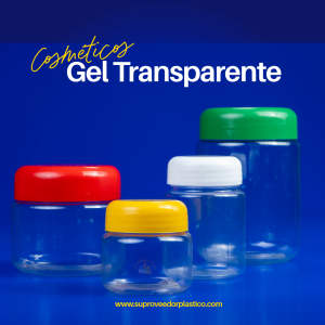 Envase Cosmético para Gel Transparente
