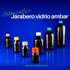 Jarabero  Vidrio Ámbar