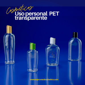 Botellas PET Planas – Ovaladas Uso personal
