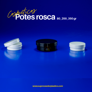 Potes Plástico Rosca