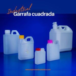 Garrafas Plásticas Cuadradas