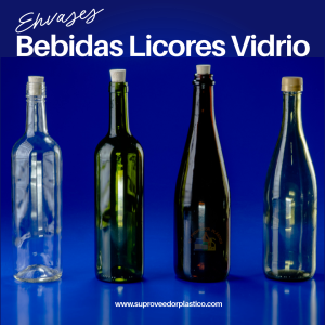 Envase Botellas de Vidrio para Licores y Bebidas Premium